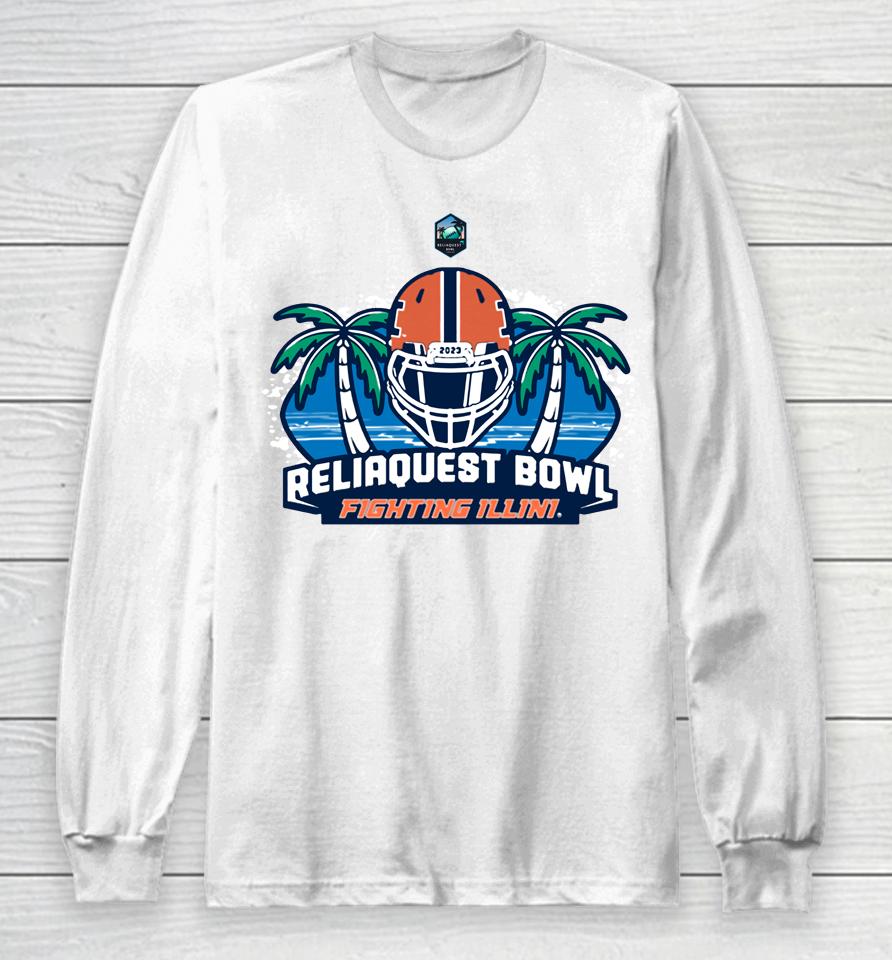 Illinois Fighting Illini Reliaquest Bowl 2023 Long Sleeve T-Shirt