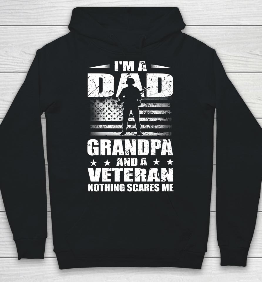 I'm A Dad Grandpa And A Veteran Father's Day Hoodie