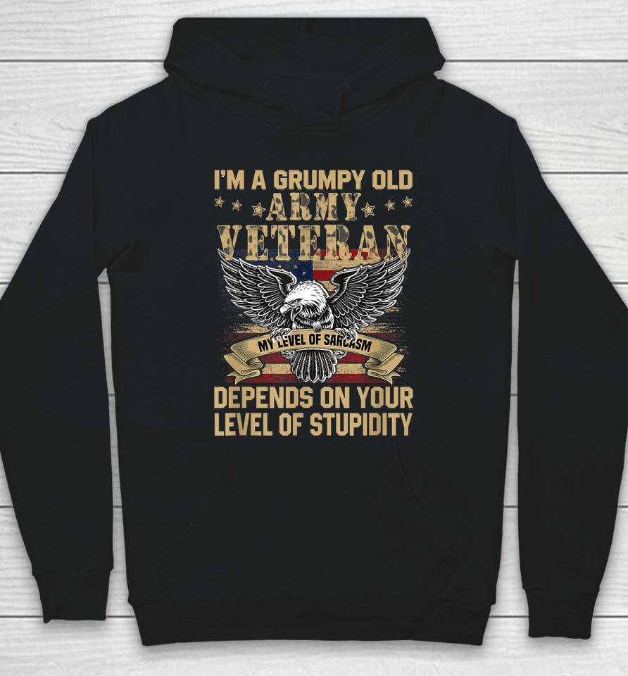 I'm A Grumpy Old Army Veteran My Level Hoodie