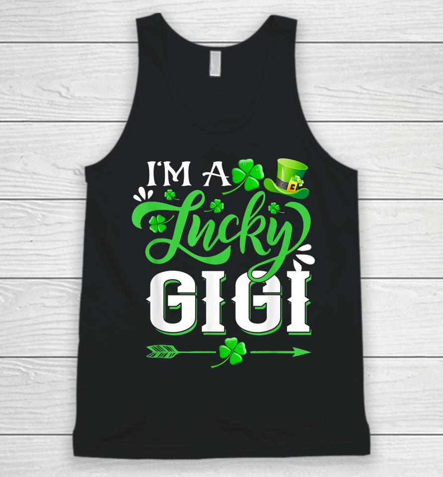 I'm A Lucky Gigi Shamrock St Patrick's Day Unisex Tank Top