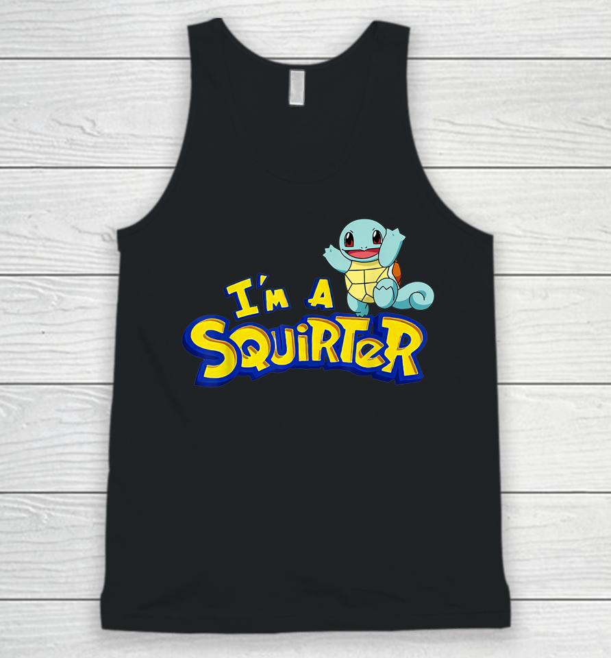 I'm A Squirter Turtle Unisex Tank Top