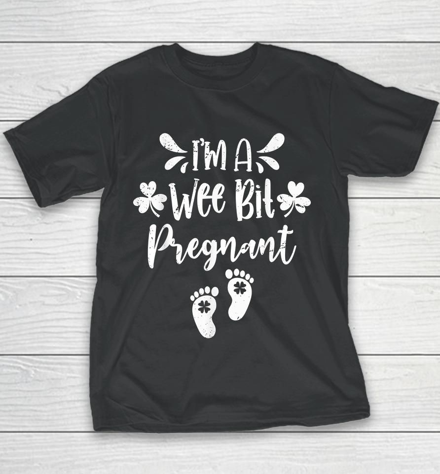 I'm A Wee Bit Pregnant Youth T-Shirt