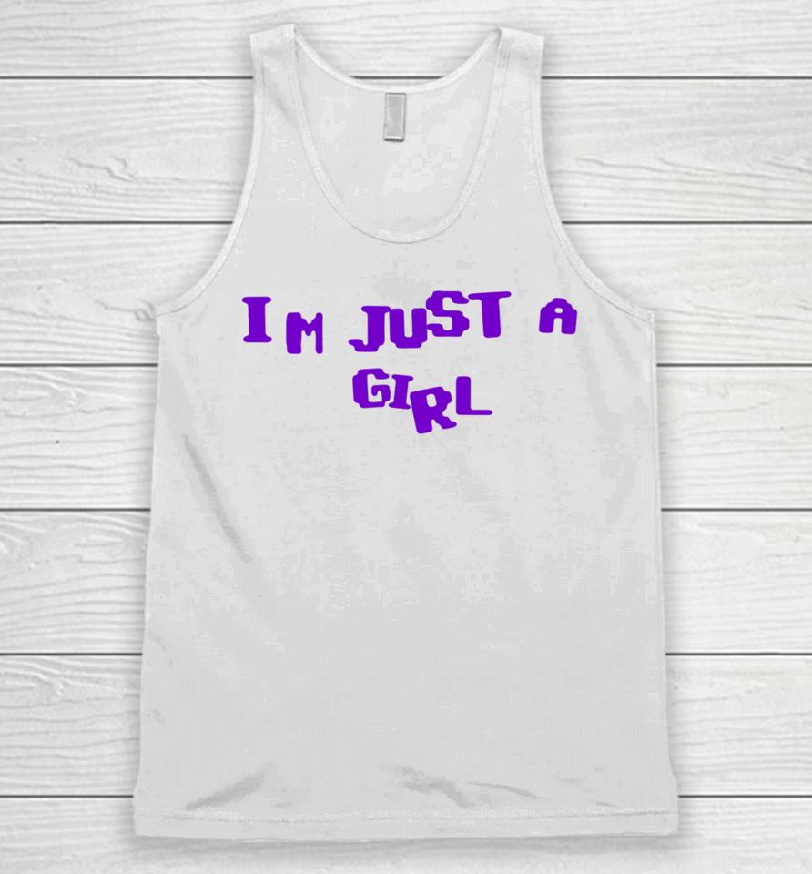 I'm Just A Girl Unisex Tank Top
