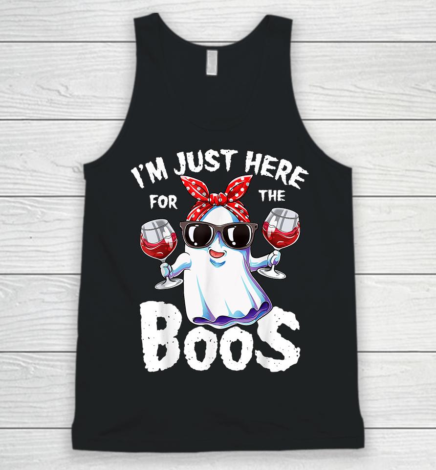 I'm Just Here For The Boos Halloween Unisex Tank Top