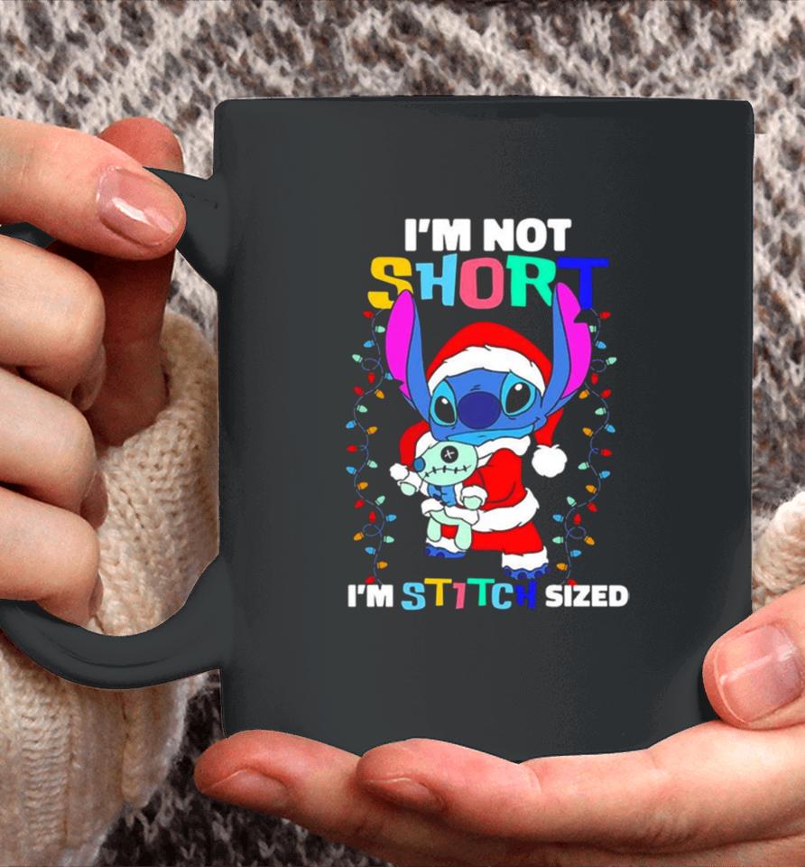 I’m Not Short Im Stitch Sized Christmas Coffee Mug