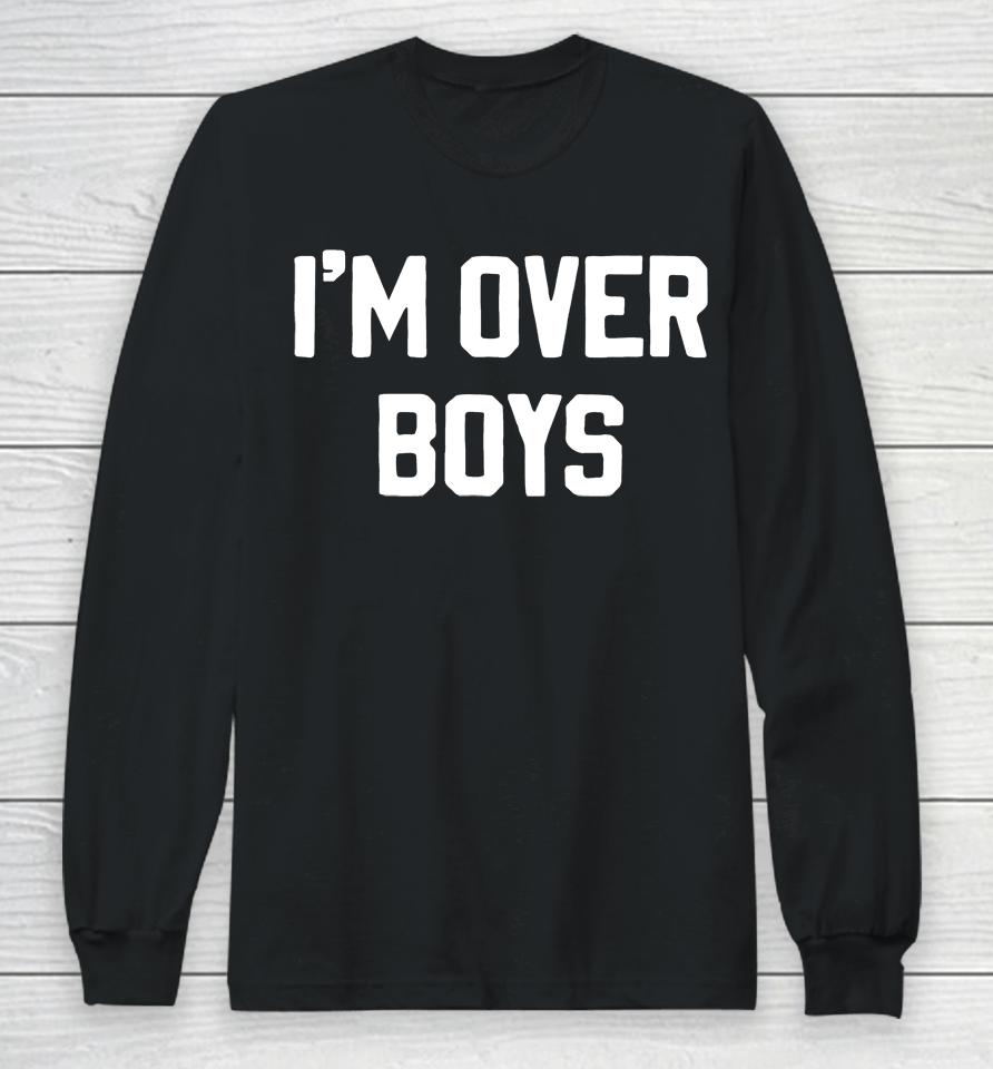 I'm Over Boys Steve Lacy Give You The World Tour Long Sleeve T-Shirt