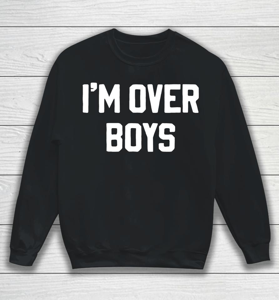 I'm Over Boys Steve Lacy Give You The World Tour Sweatshirt