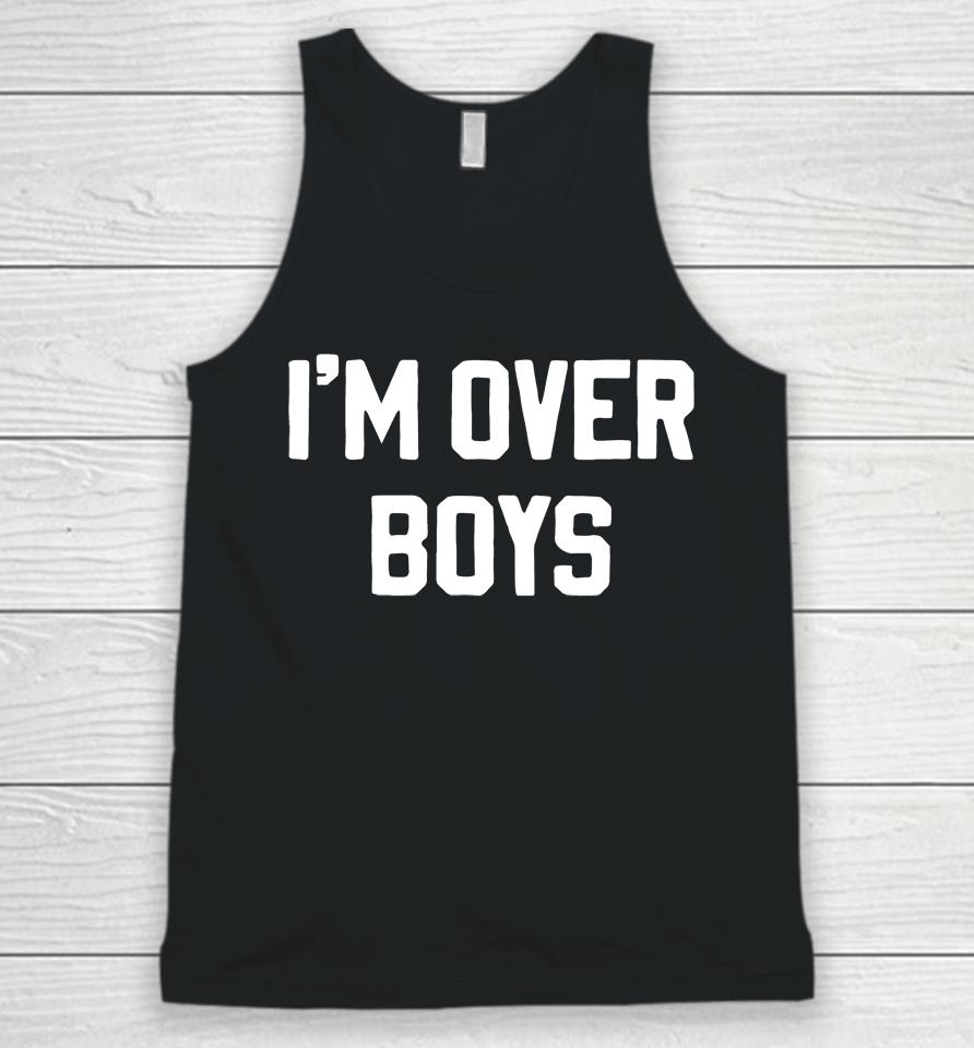 I'm Over Boys Steve Lacy Give You The World Tour Unisex Tank Top