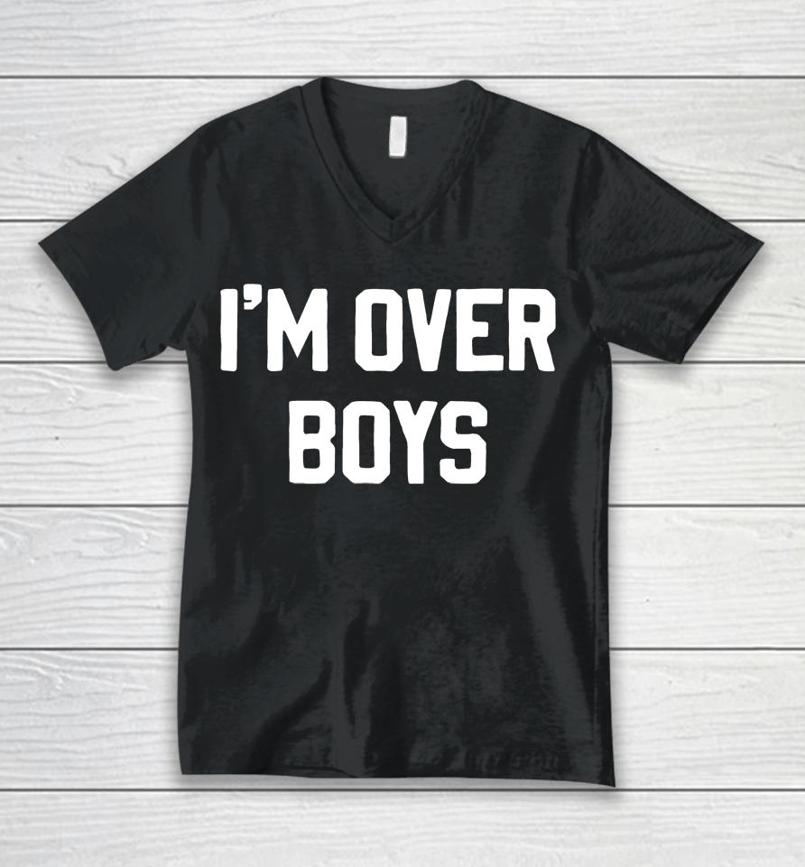 I'm Over Boys Steve Lacy Give You The World Tour Unisex V-Neck T-Shirt