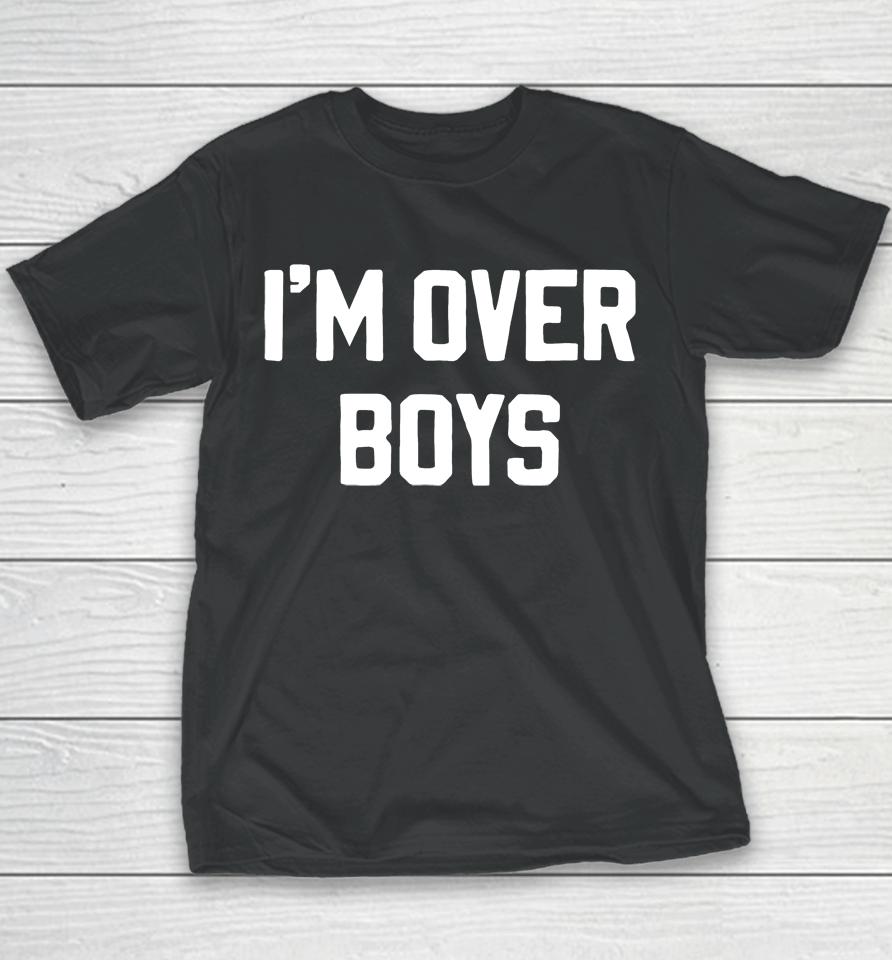 I'm Over Boys Steve Lacy Give You The World Tour Youth T-Shirt