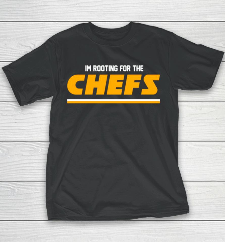 I’m Rooting For The Chiefs Kansas City Football Youth T-Shirt