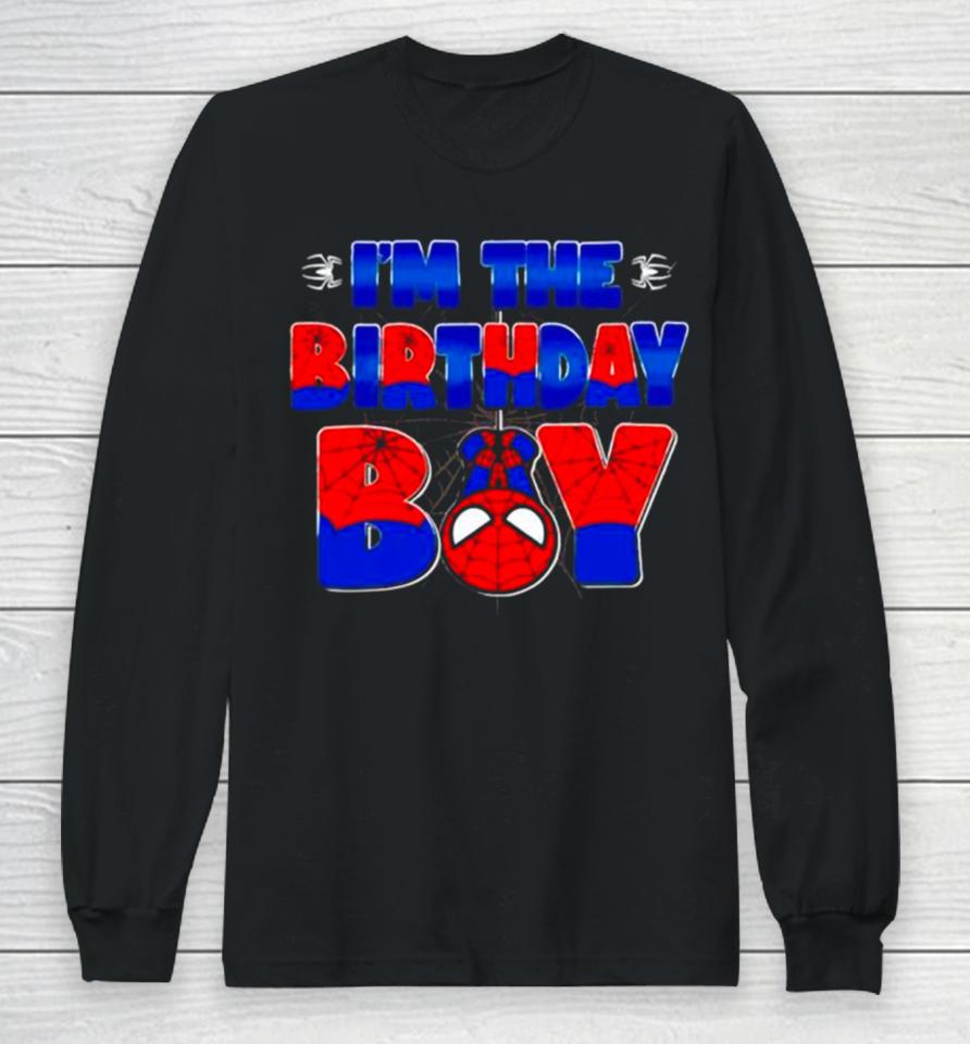 I’m The Birthday Boy Spider Family Matching Long Sleeve T-Shirt