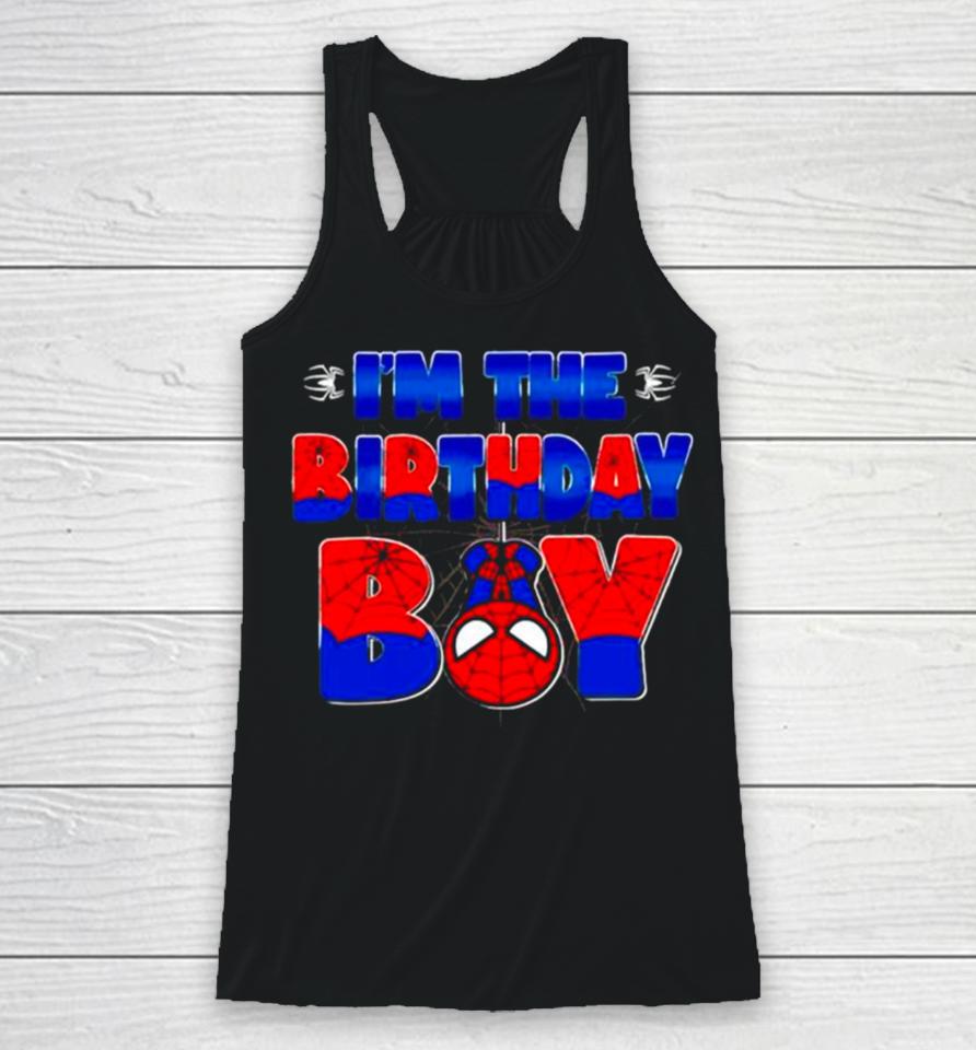 I’m The Birthday Boy Spider Family Matching Racerback Tank