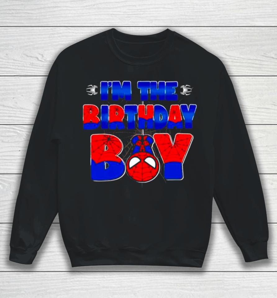 I’m The Birthday Boy Spider Family Matching Sweatshirt