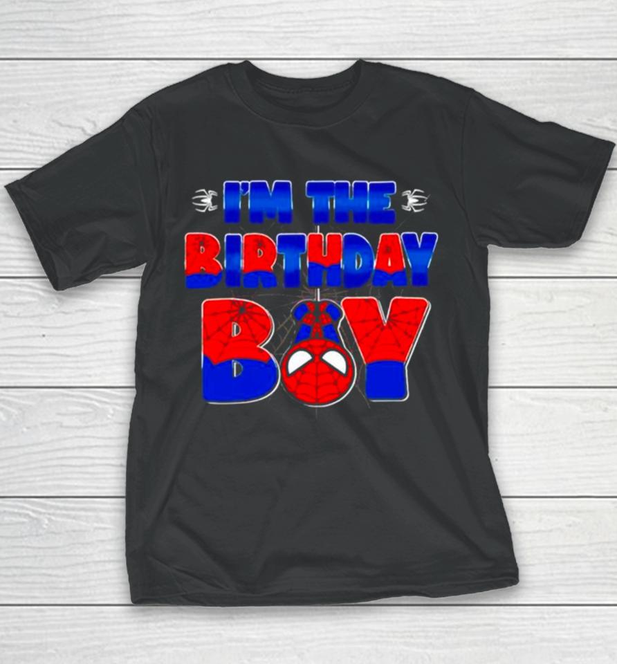 I’m The Birthday Boy Spider Family Matching Youth T-Shirt