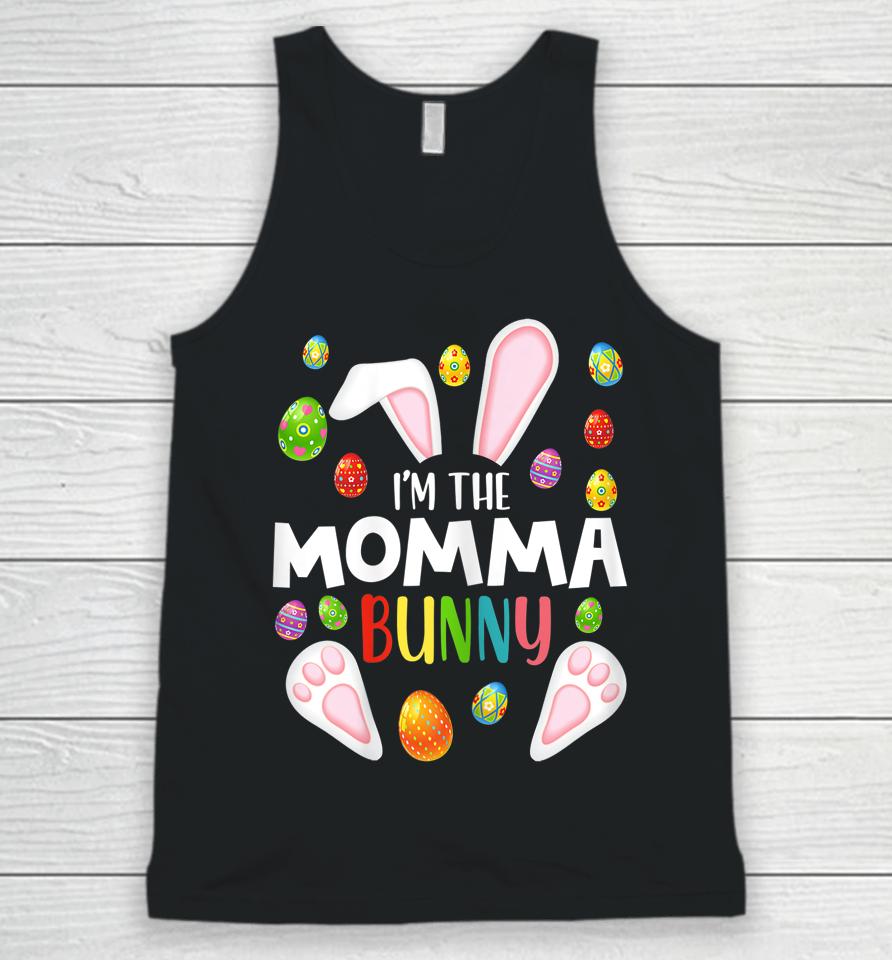 I'm The Momma Bunny Matching Family Easter Unisex Tank Top
