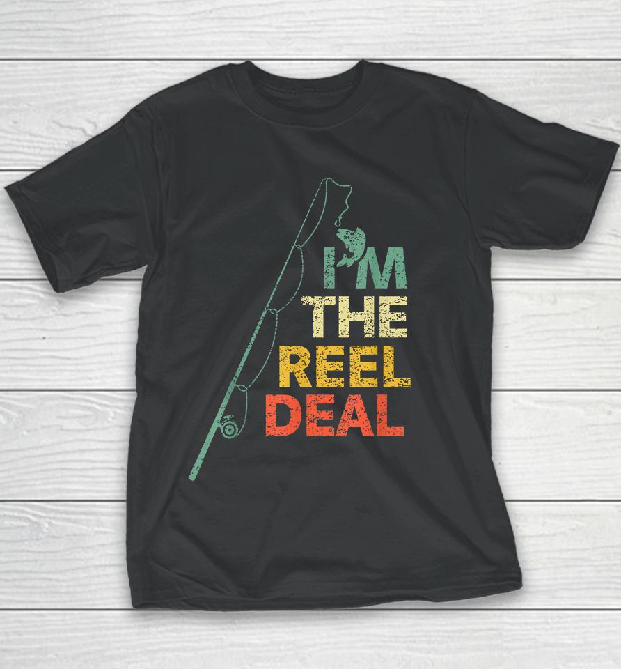 I'm The Reel Deal Fishing Youth T-Shirt