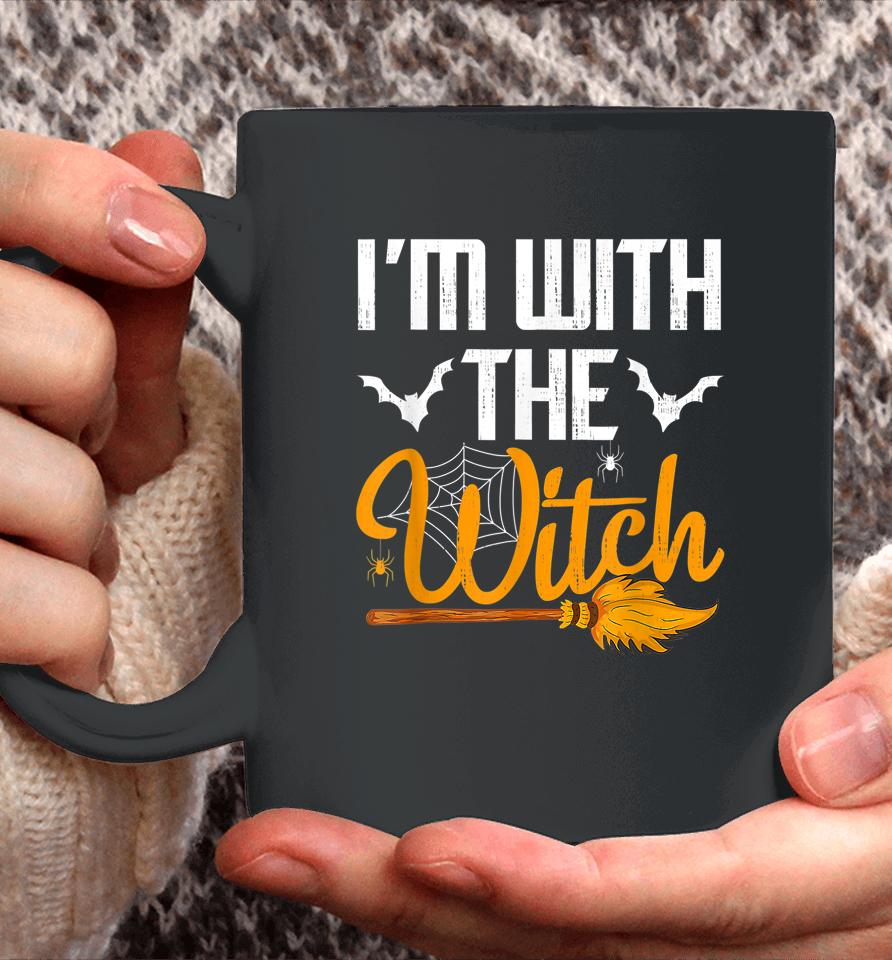 I'm With The Witch Halloween Coffee Mug