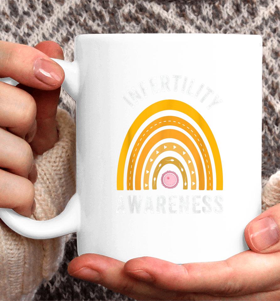 In April We Wear Orange Infertility Awareness Week Funny Coffee Mug