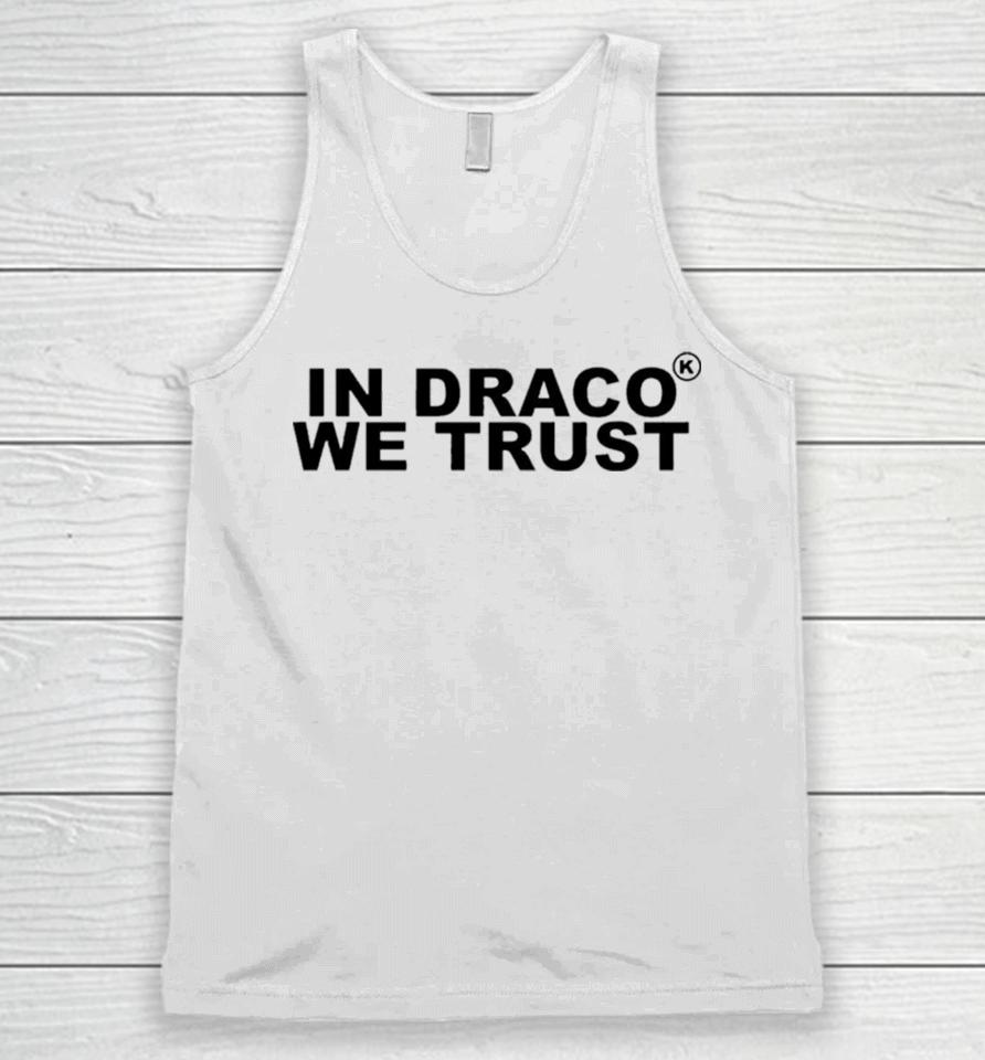 In Draco We Trust Unisex Tank Top