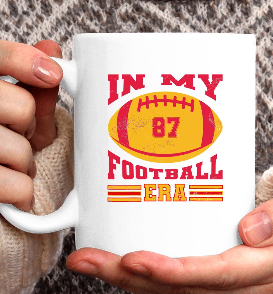 In My Football Era American Football Ball Coffee Mug