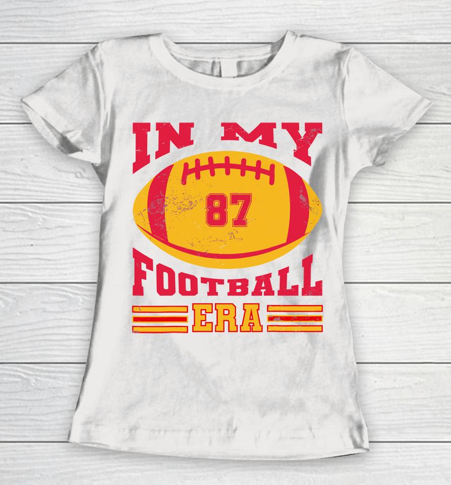 In My Football Era American Football Ball Women T-Shirt