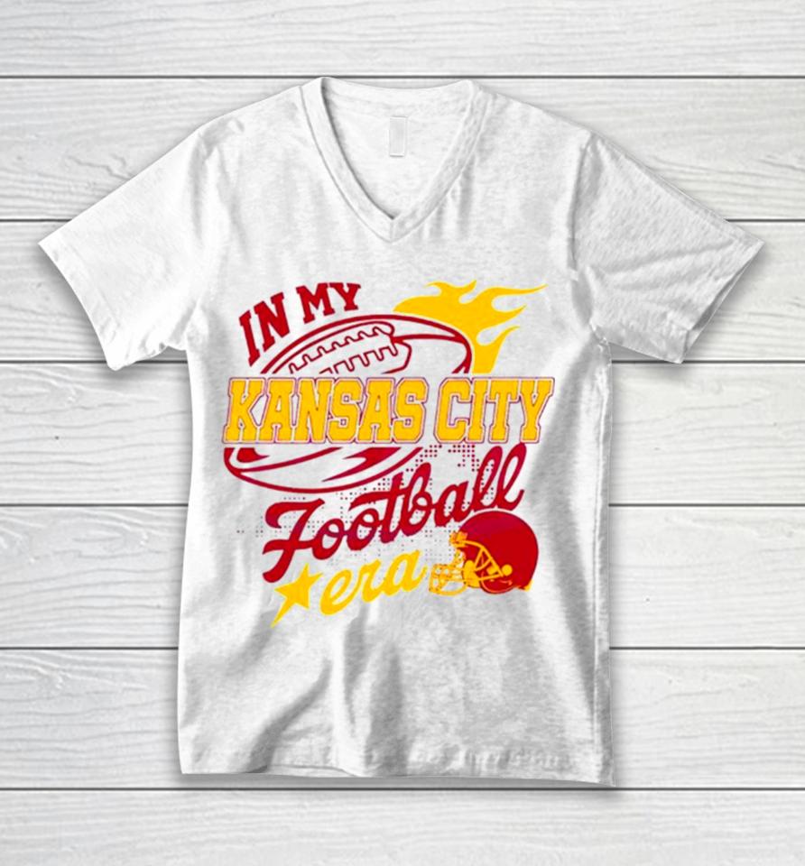 In My Kansas City Football Era Unisex V-Neck T-Shirt