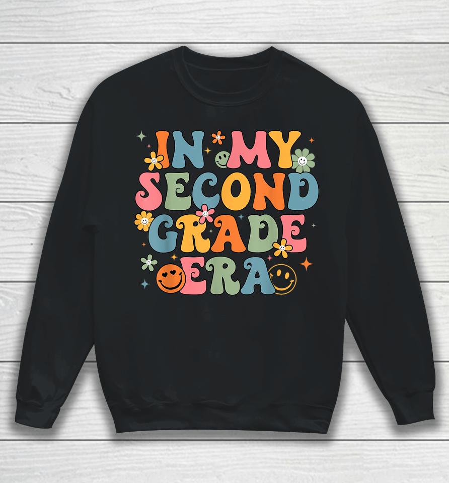 In My Second Grade Era Back To School 2Nd Grade Teacher Team Sweatshirt