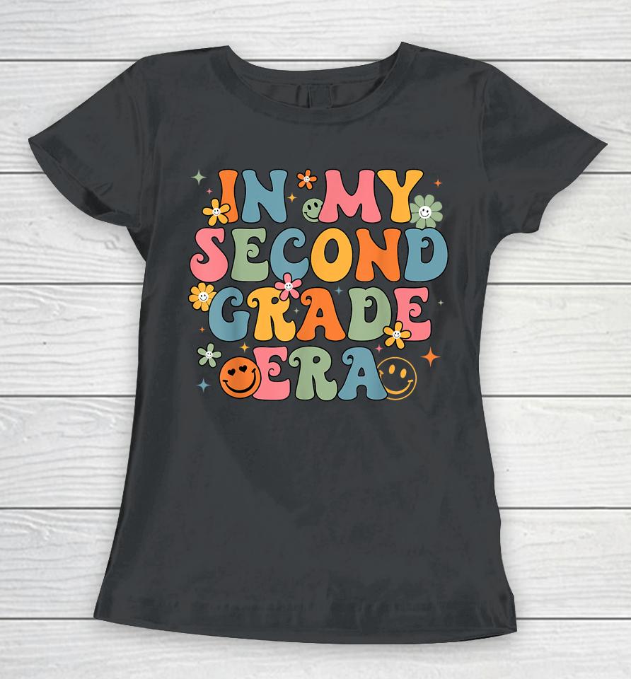 In My Second Grade Era Back To School 2Nd Grade Teacher Team Women T-Shirt