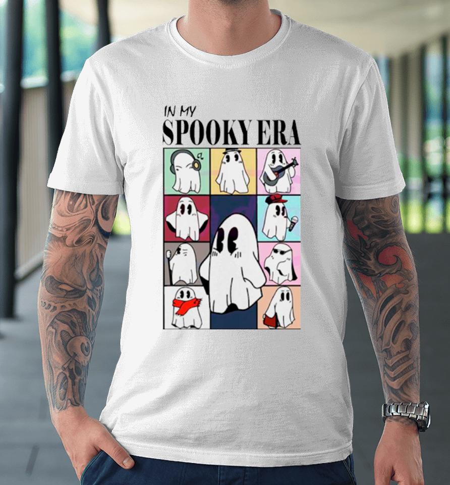 In My Spooky Era Cute Ghost Eras Tour Premium T-Shirt