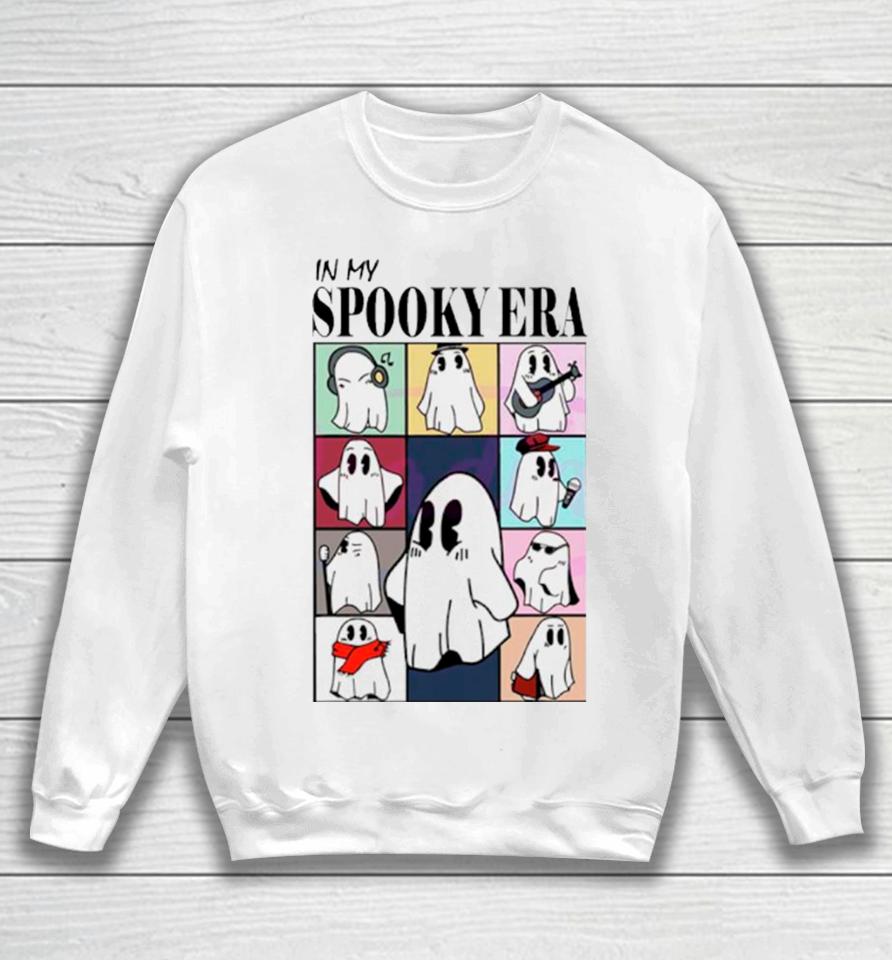 In My Spooky Era Cute Ghost Eras Tour Sweatshirt