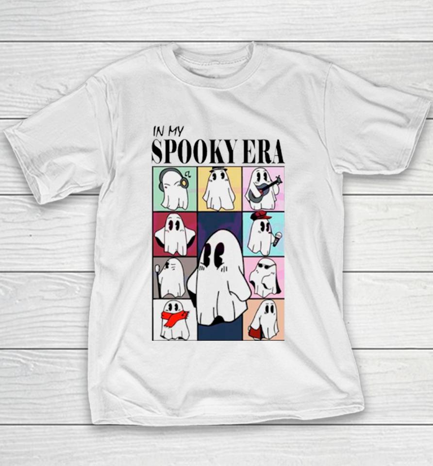 In My Spooky Era Cute Ghost Eras Tour Youth T-Shirt