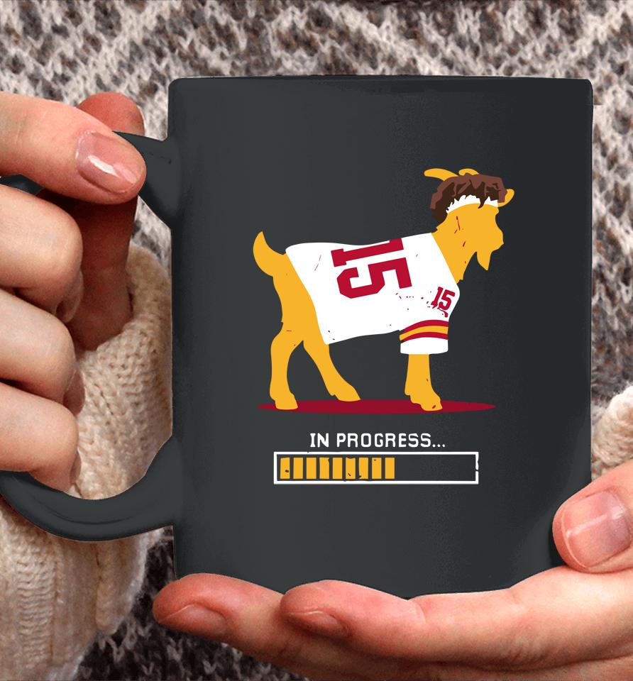 In Progress Patrick Mahomes Goat For Kansas City Coffee Mug