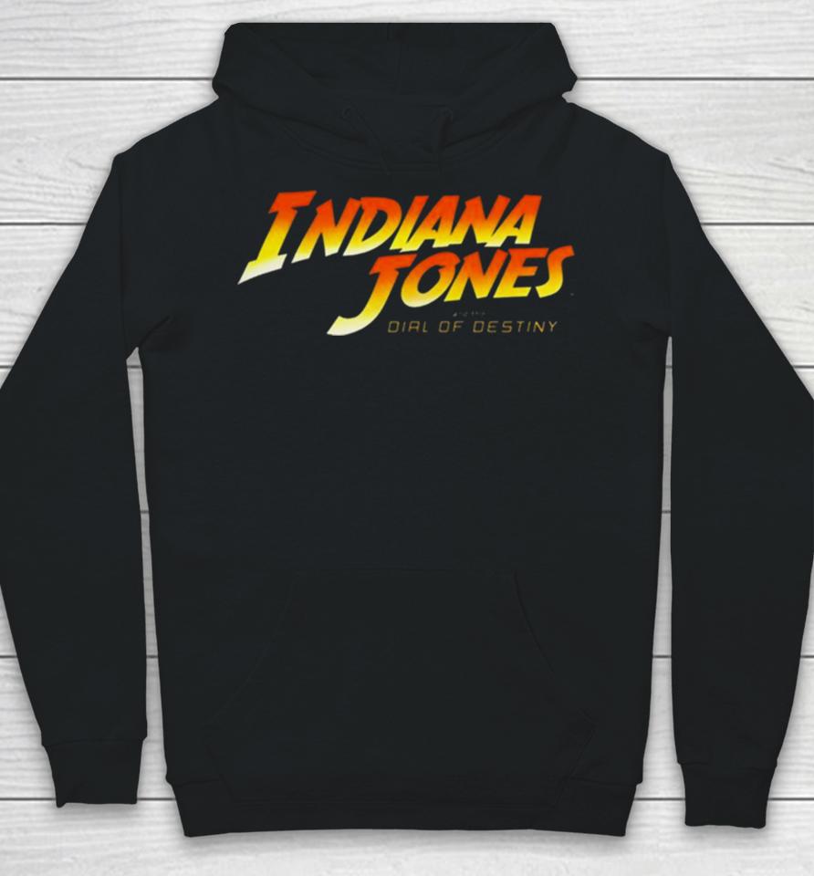 Indiana Jones And The Dial Of Destiny Logo Hoodie