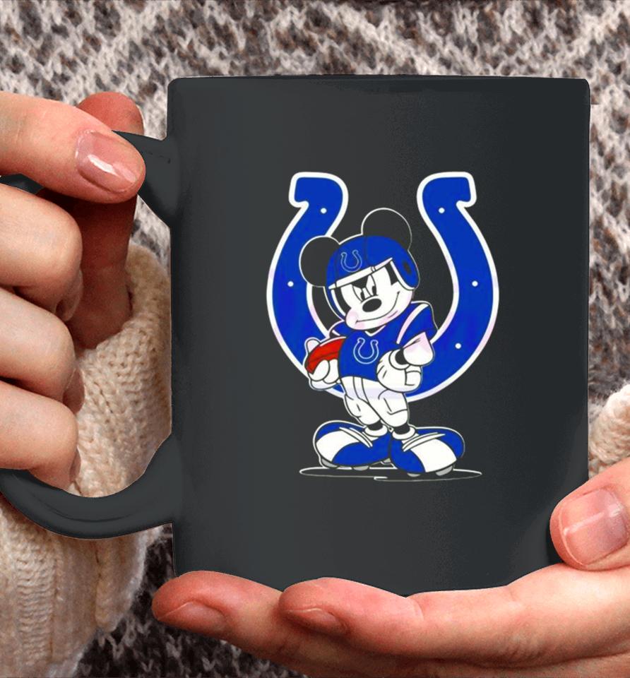 Indianapolis Colts Nfl Mickey Mouse Player 2024 Coffee Mug