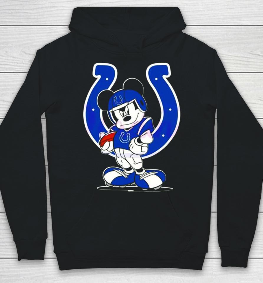 Indianapolis Colts Nfl Mickey Mouse Player 2024 Hoodie