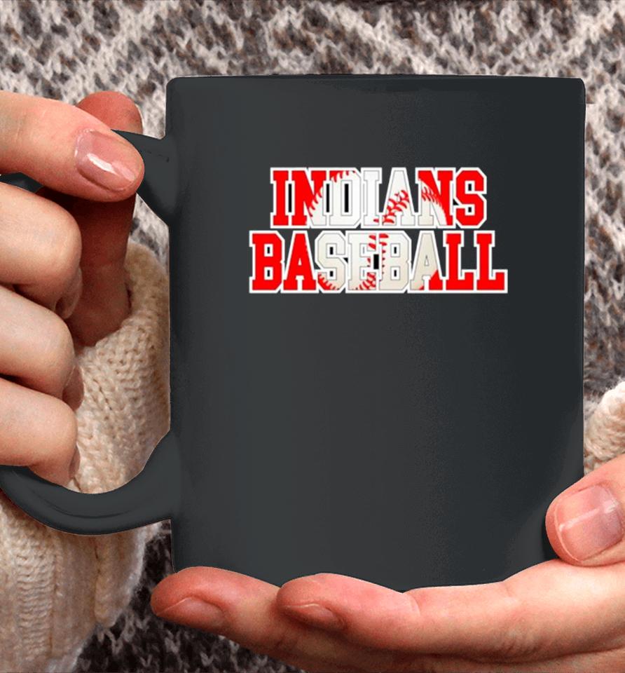 Indians Baseball Mlb Team Retro Coffee Mug