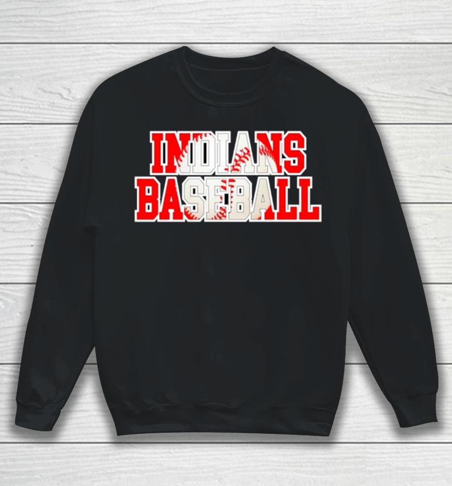 Indians Baseball Mlb Team Retro Sweatshirt