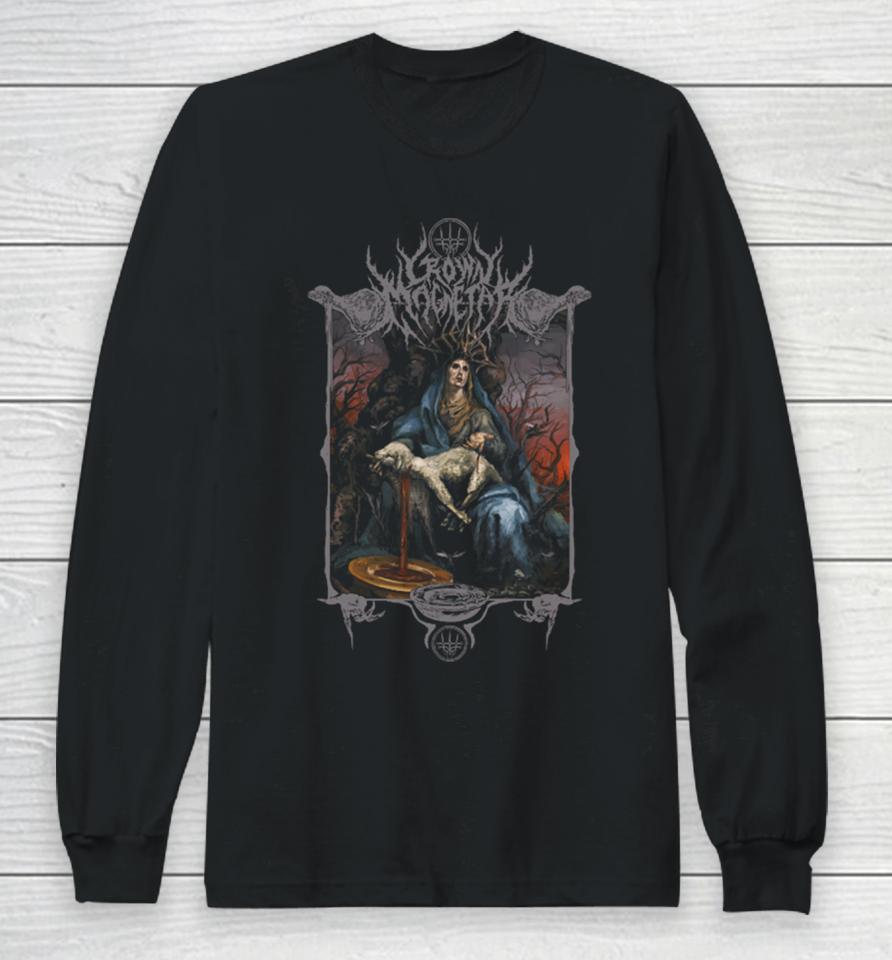 Indie Merch Store Shop Crown Magnetar “Alone In Death” Attractive Long Sleeve T-Shirt