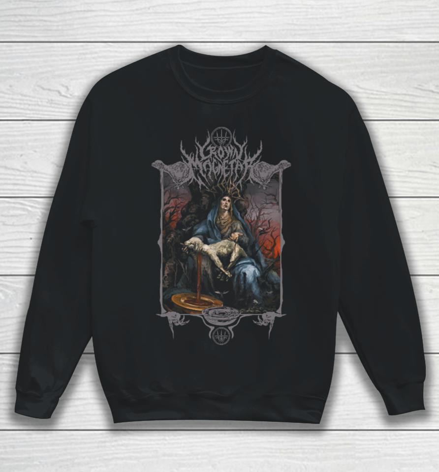 Indie Merch Store Shop Crown Magnetar “Alone In Death” Attractive Sweatshirt