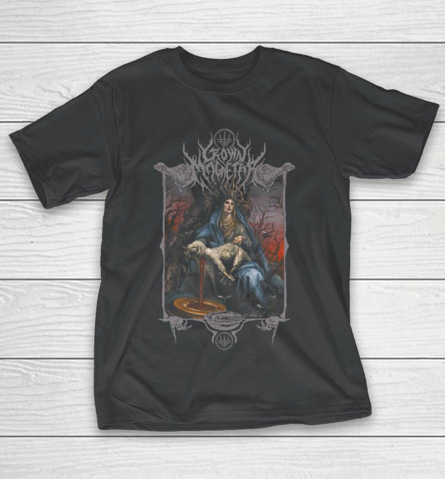 Indie Merch Store Shop Crown Magnetar “Alone In Death” Attractive T-Shirt