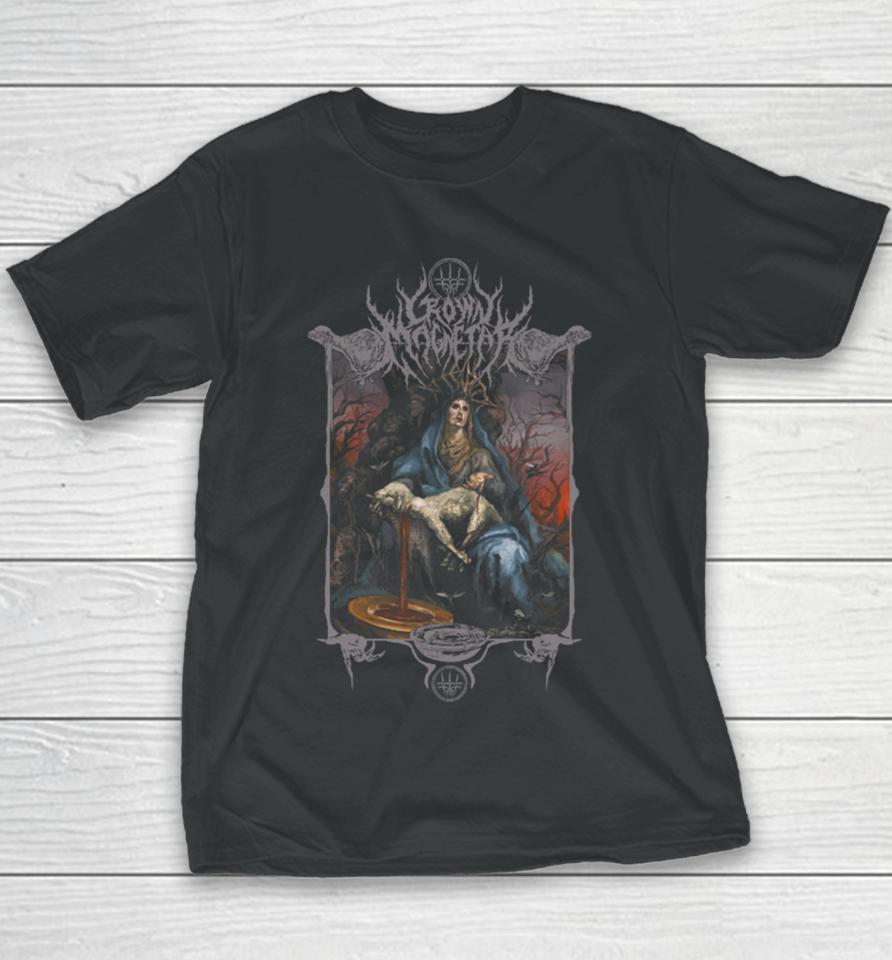 Indie Merch Store Shop Crown Magnetar “Alone In Death” Attractive Youth T-Shirt