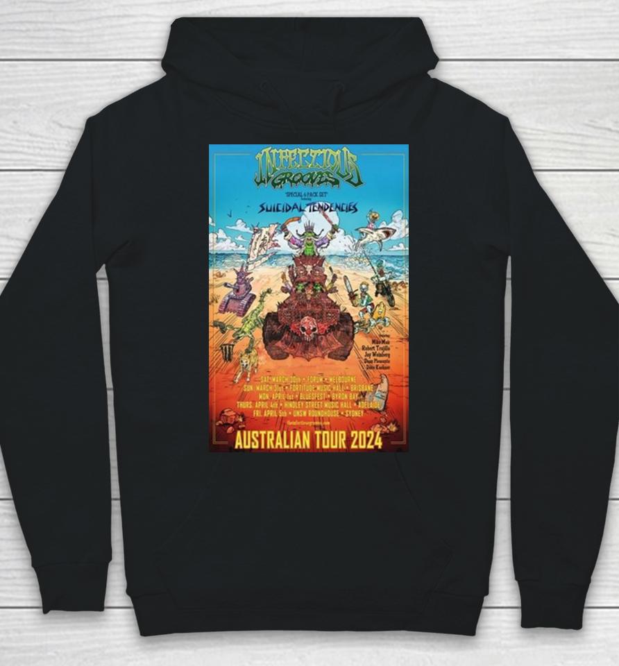 Infectious Grooves Australian Tour 2024 Hoodie