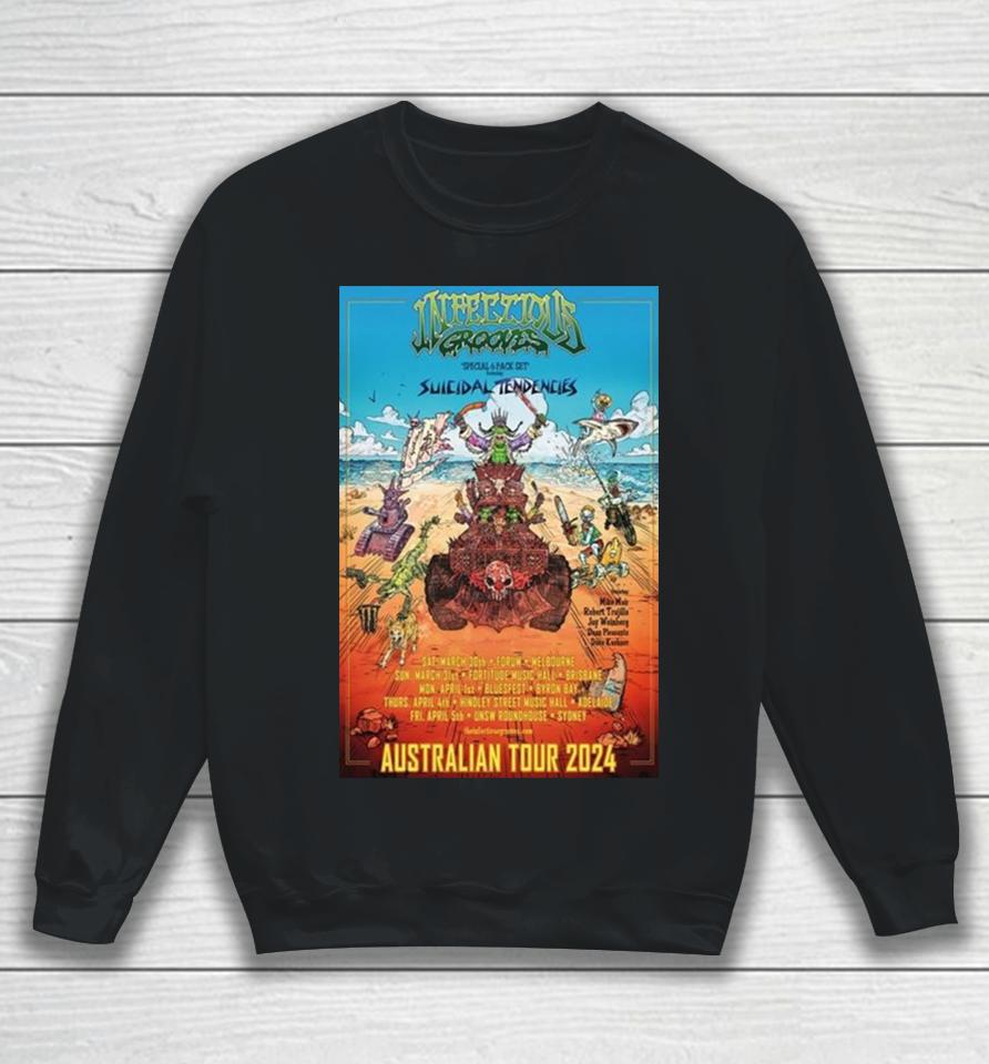 Infectious Grooves Australian Tour 2024 Sweatshirt