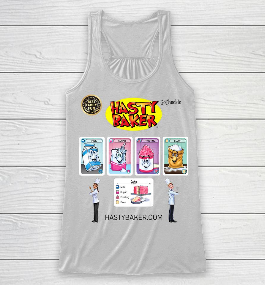 Ingredient Cards With Recipe Racerback Tank