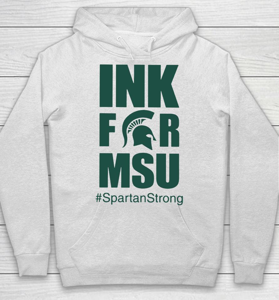 Ink Therapy Lansing Ink For Msu Spartanstrong Spartan Strong Hoodie