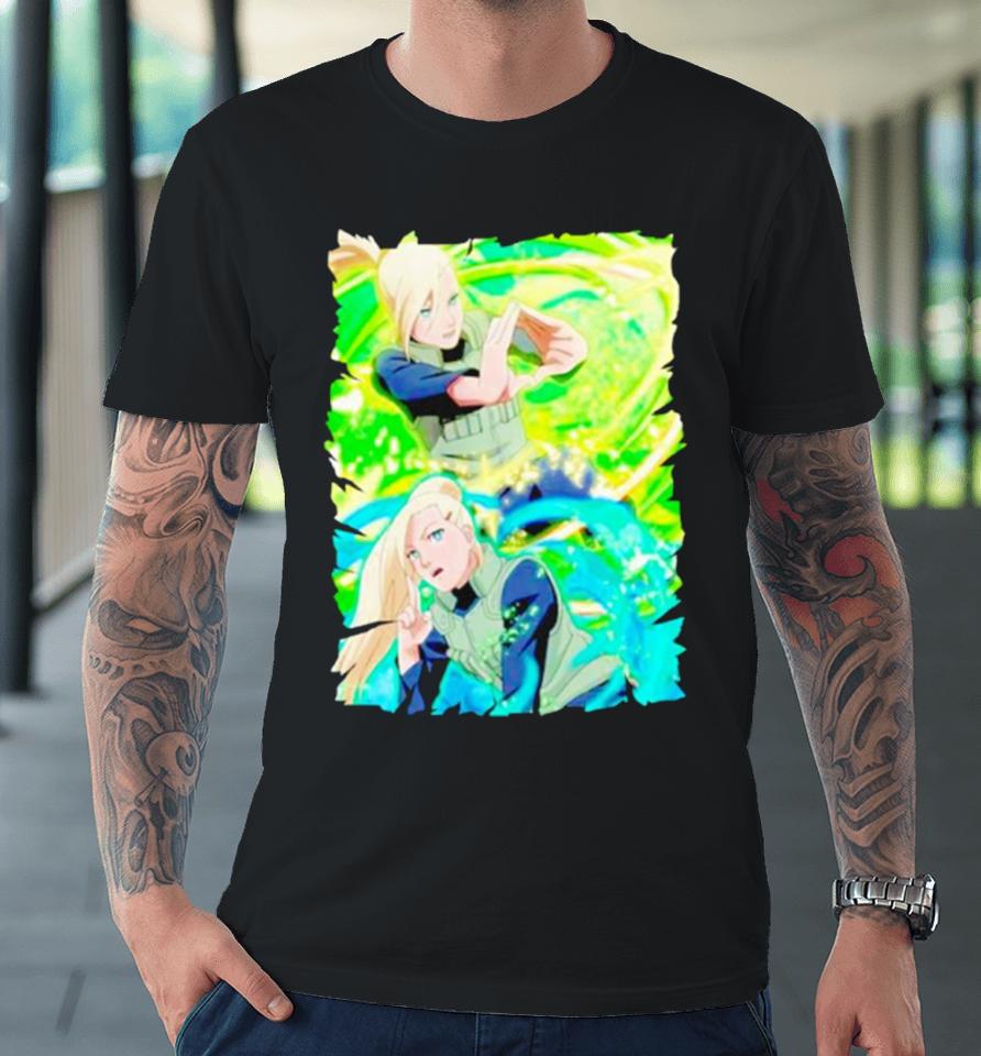 Ino Yamanaka Merch Vtg Anime Premium T-Shirt