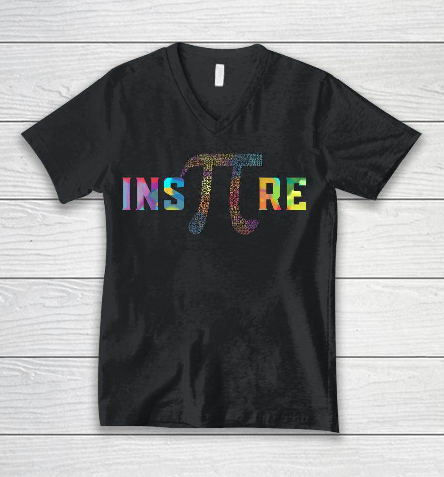 Inspire Pi Day Unisex V-Neck T-Shirt