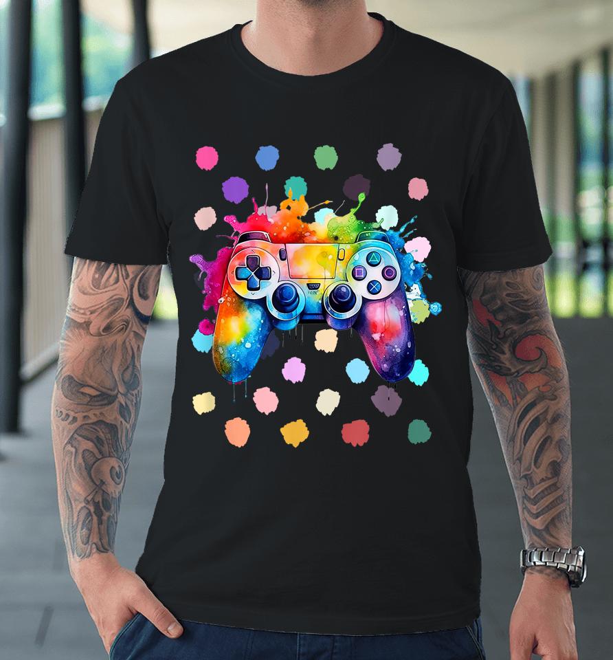 International Dot Day Gaming Dots Premium T-Shirt