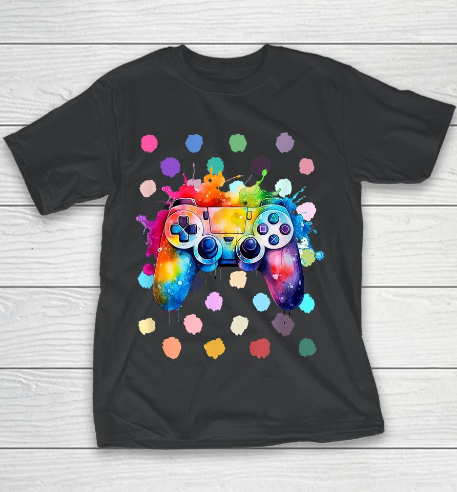 International Dot Day Gaming Dots Youth T-Shirt